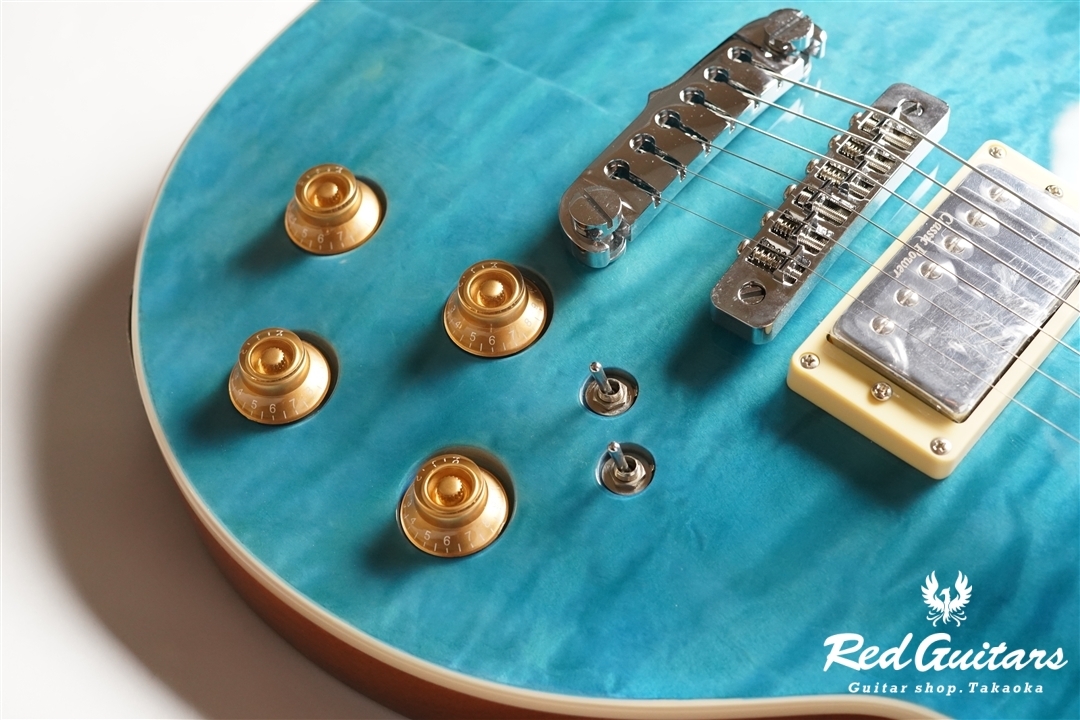 ARIAPROII ( アリアプロツー )PE-480 Emerald Blue Aria Pro II PE 480 TEB Transparent Emerald Blue Quilt Top
